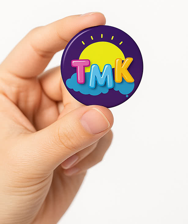 Full Color Lapel Pin Back Button