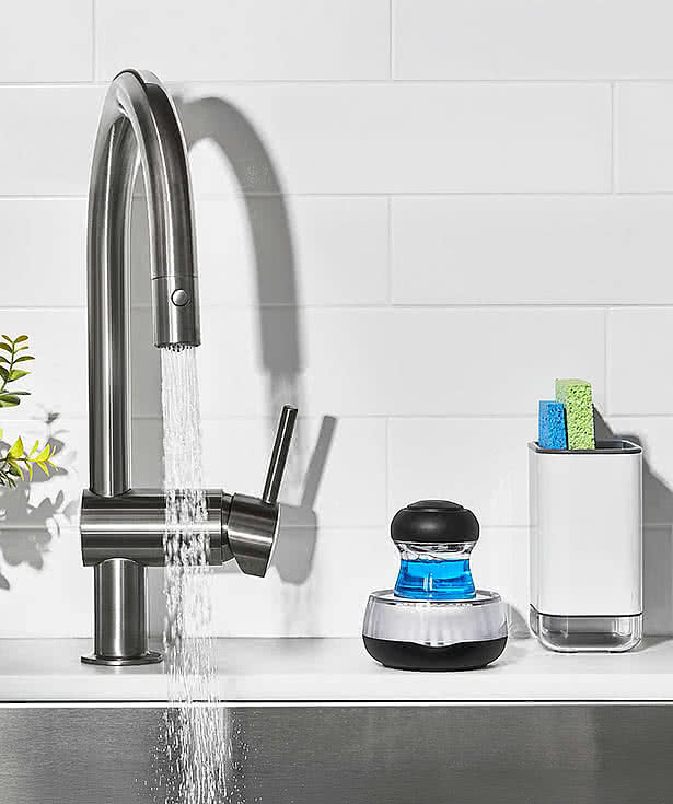 OXO Good Grips Soap Dispenser Palm Brush Set