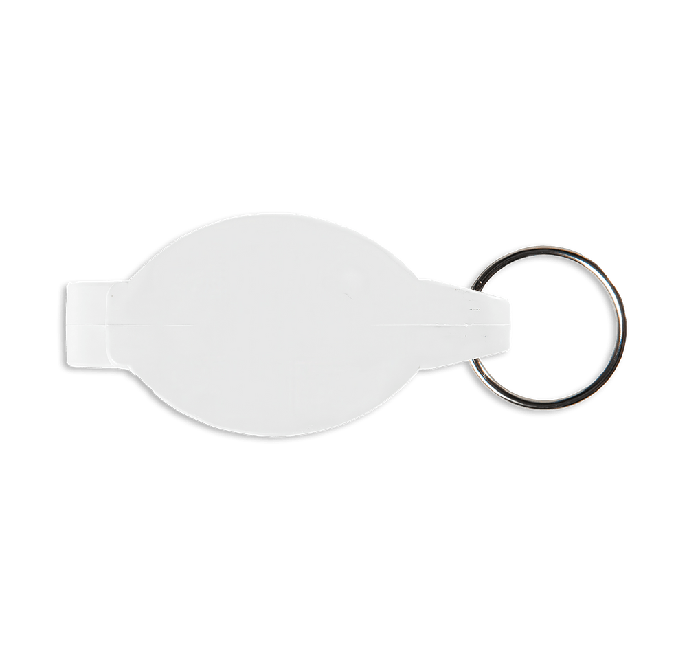 Elliptical Stainless Steel Beverage Wrench Keychain-default