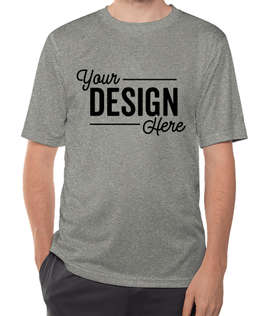 Reebok Heather Performance Shirt - Color: Charcoal Heather