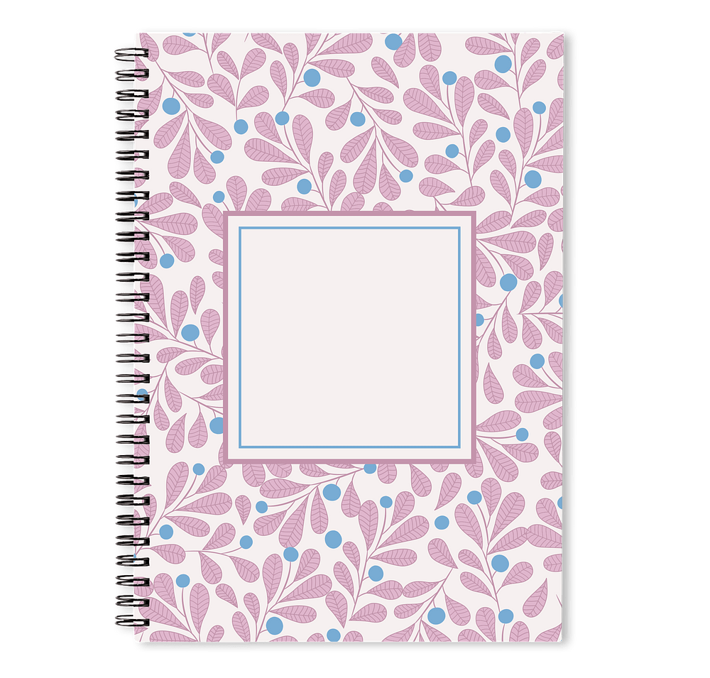 Fig Leaf JournalBooks ® Spiral Notebook-default