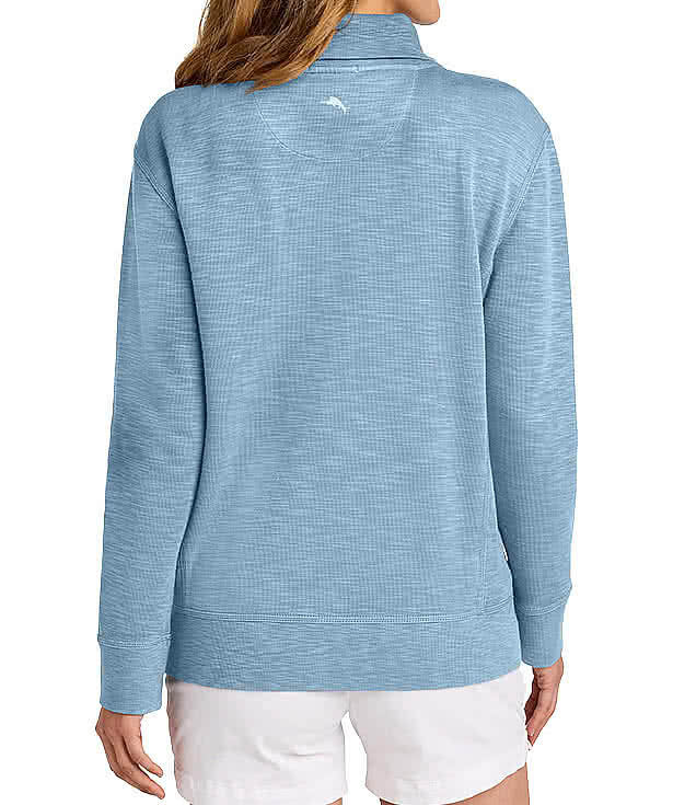 Tommy Bahama Women's Tobago Bay Slub Full Zip Sweatshirt
