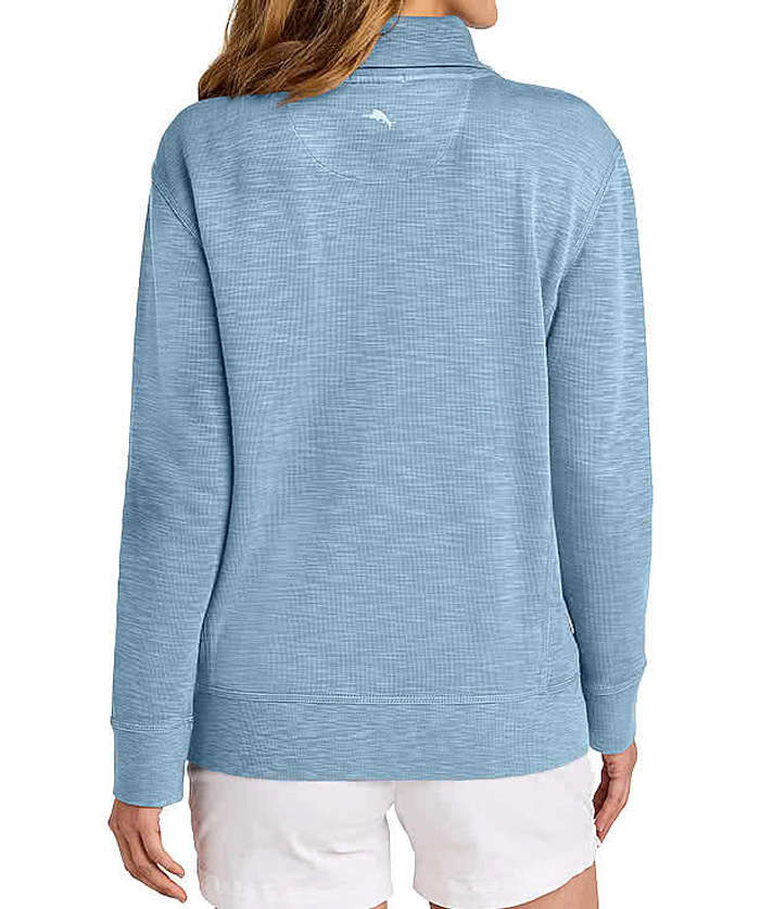 Tommy Bahama Women's Tobago Bay Slub Full Zip Sweatshirt