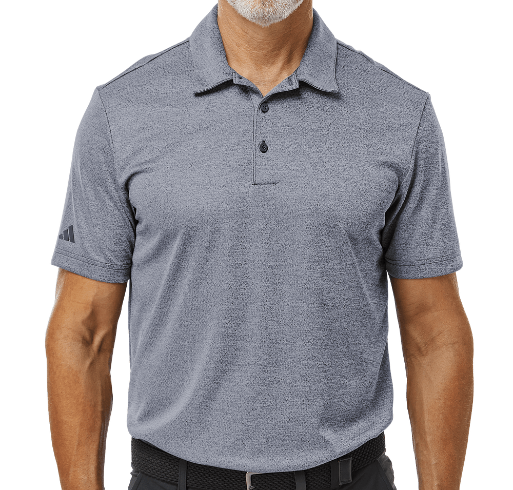 Adidas Space Dyed Recycled Performance Polo - Embroidered-default