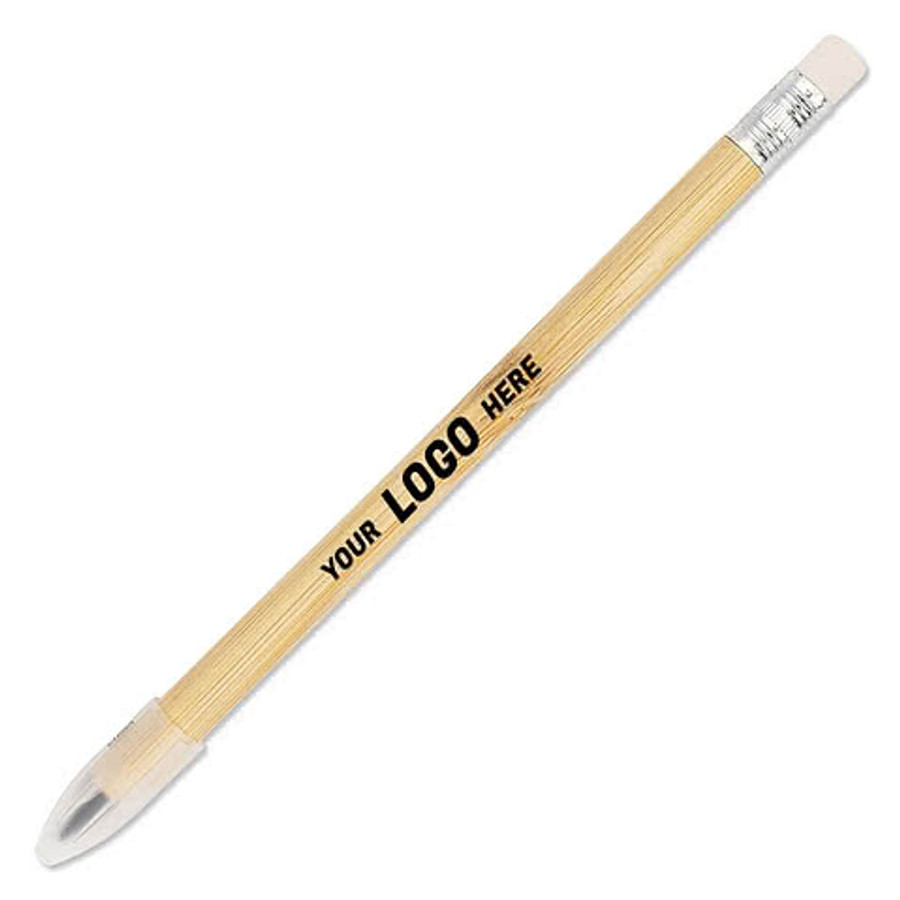 Bamboo Infinity Pencil with Eraser in Bamboo