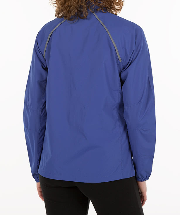 Elevate Women's Egmont Packable Contrast Zipper Windbreaker