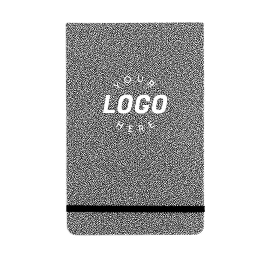 Multiplex Dotted FSC Recycled Notebook in Black