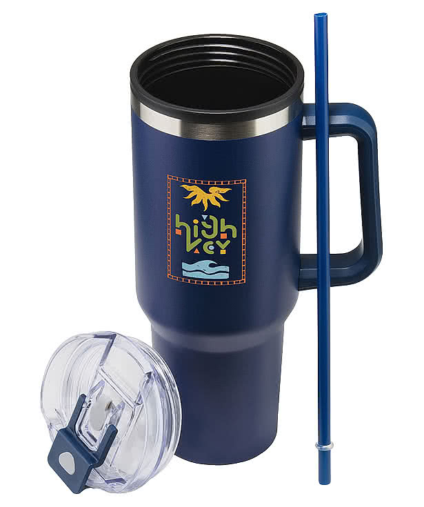40 oz. Ohana Insulated Tumbler with Straw