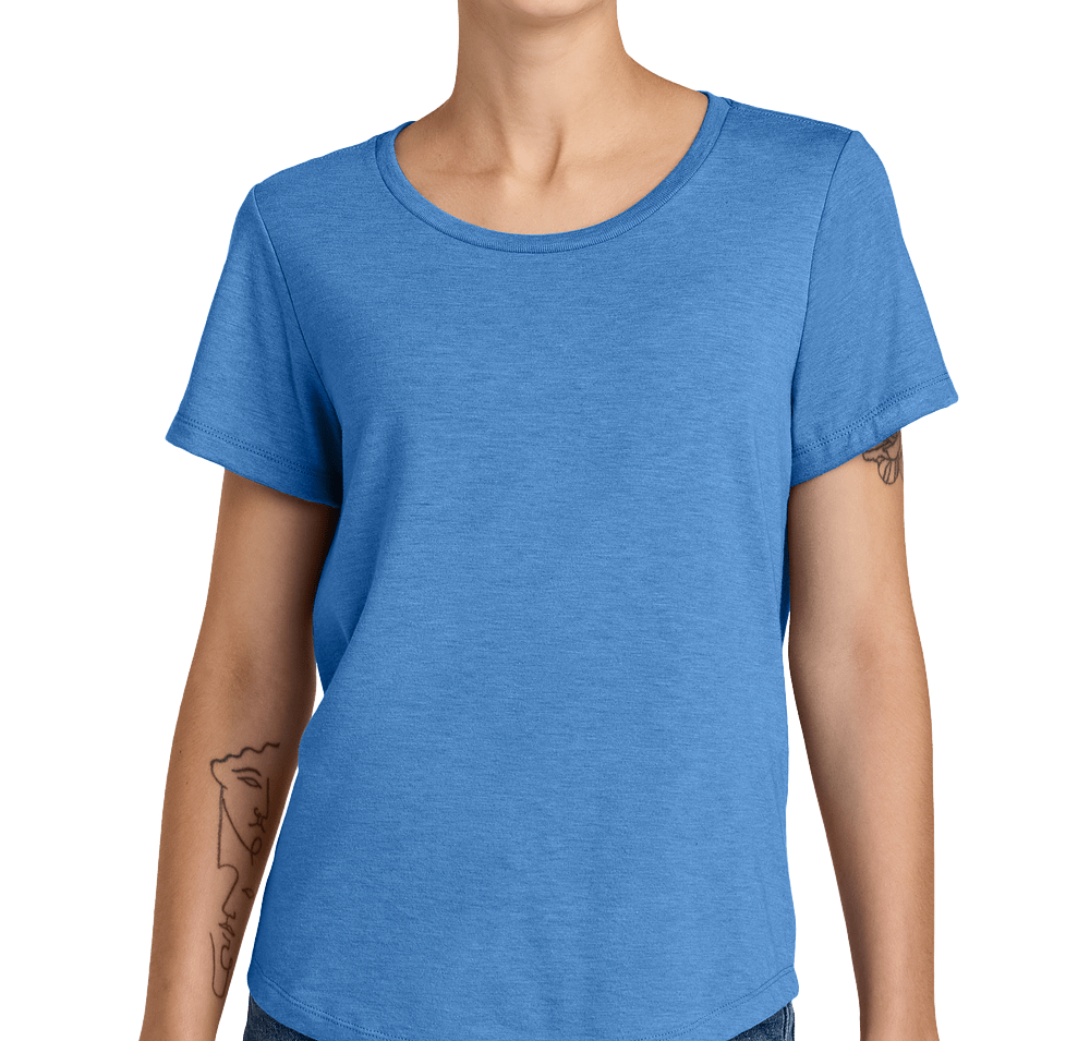 Allmade Women’s Tri-Blend Scoop Neck T-shirt-default