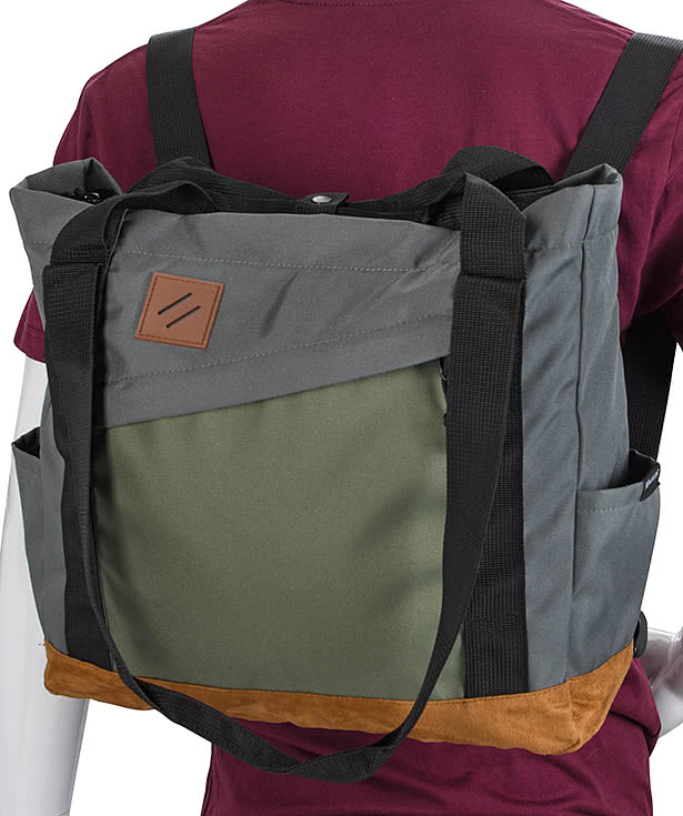 Full Color Kapston Willow Recycled 15" Computer Tote-Pack