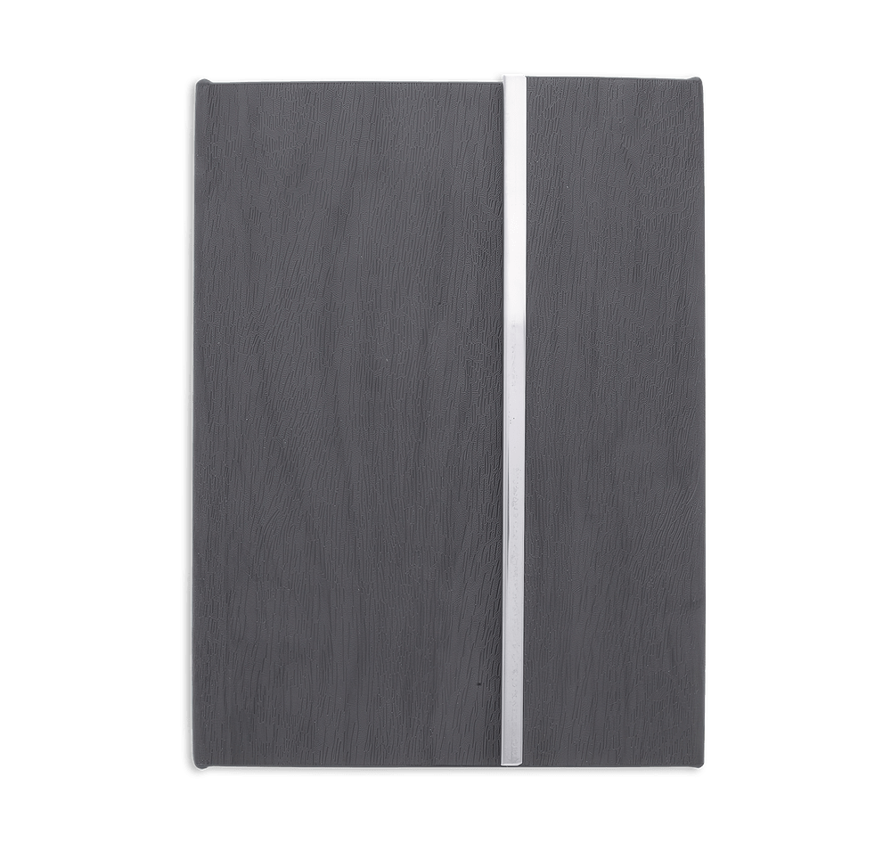 Woodgrain Padfolio with Sticky Notes and Flags-default