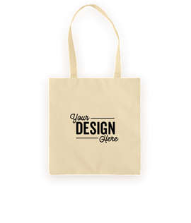 Basic 50% Recycled Poly Tote - Color: Light Tan