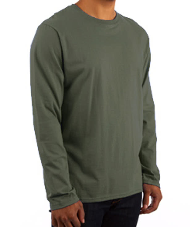 Canada - Gildan Softstyle Long Sleeve Jersey T-shirt