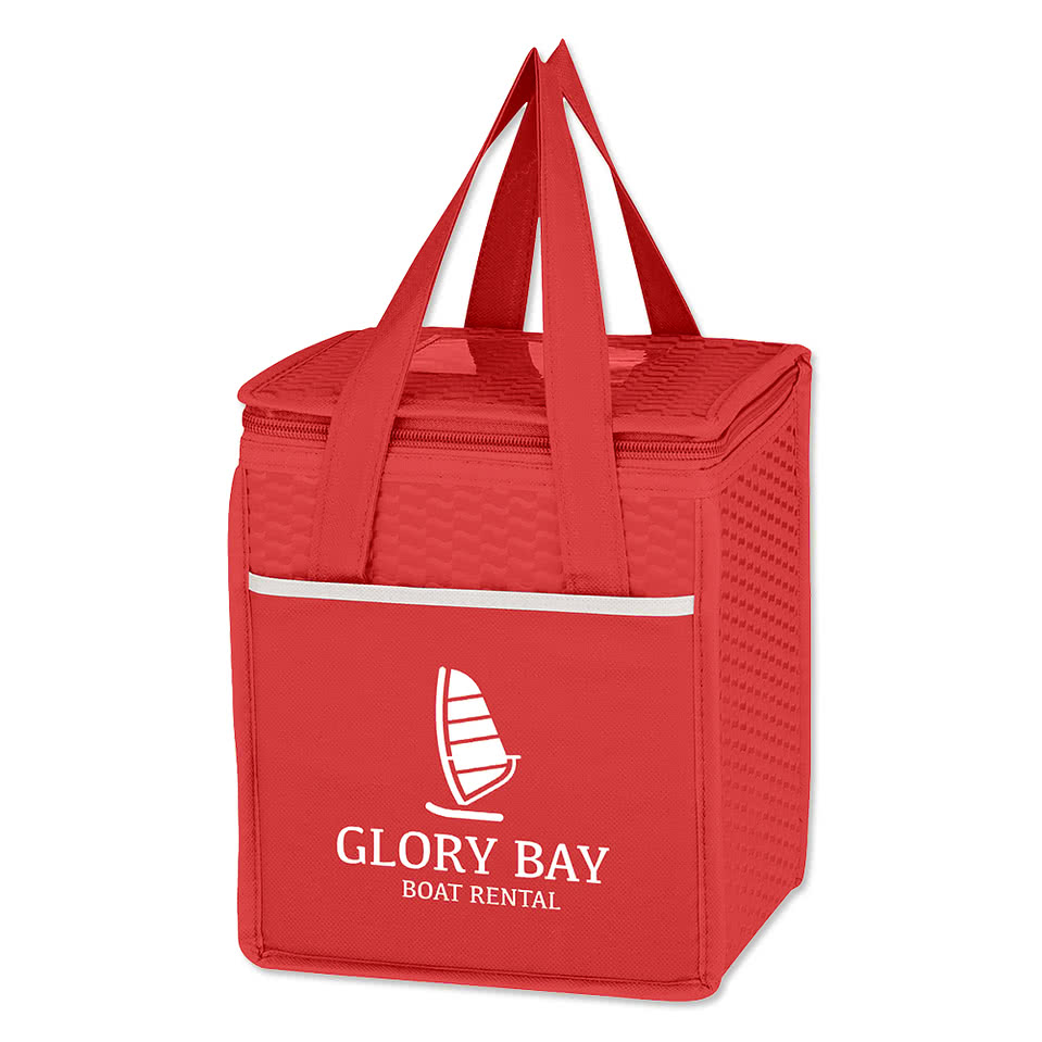 Non-Woven Wave Design 9 Can Cooler
