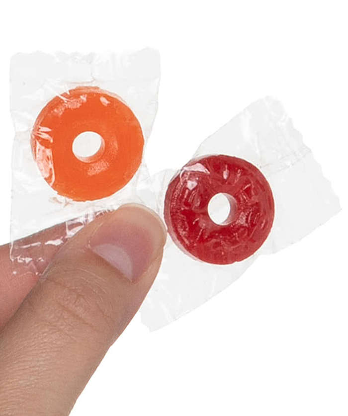 Full Color Individually Wrapped Fruit Lifesavers