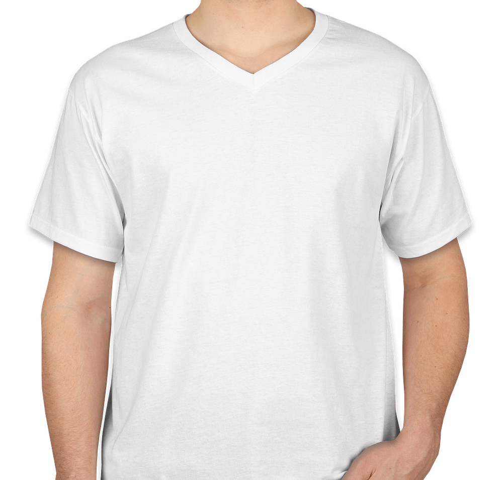Fruit of the Loom 100% Cotton V-Neck T-shirt-default