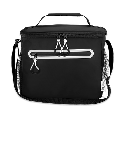 Full Color Kool Pak 12 Can Lunch Cooler in Black