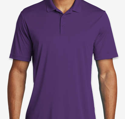Sport-Tek Competitor Lightweight Performance Polo Embroidered — custom performance polo