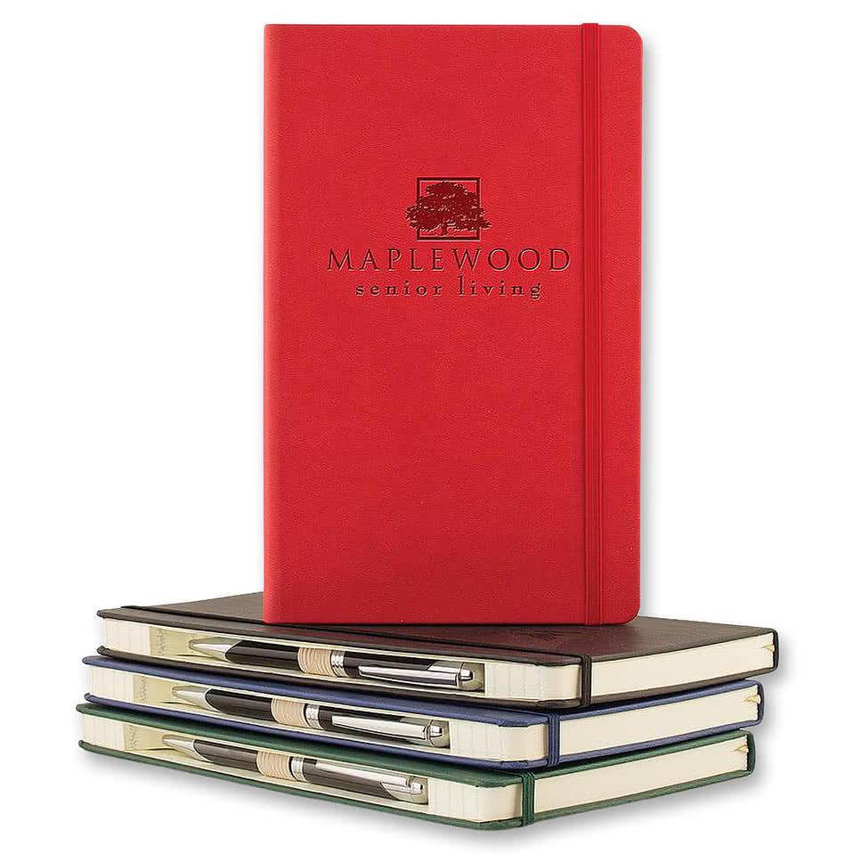Castelli Debossed Tucson Scribe Lined Hard Cover Notebook