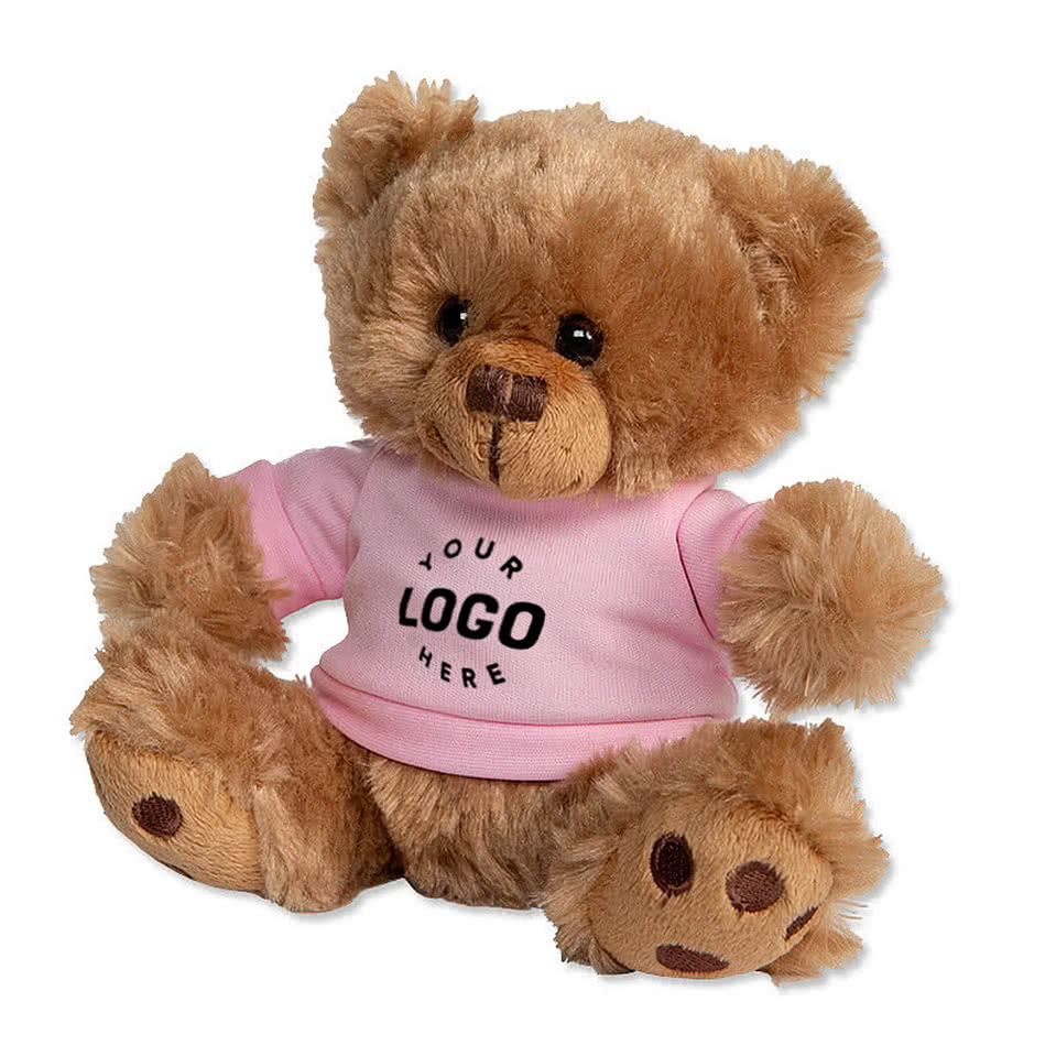 6" Big Paw Brown Bear