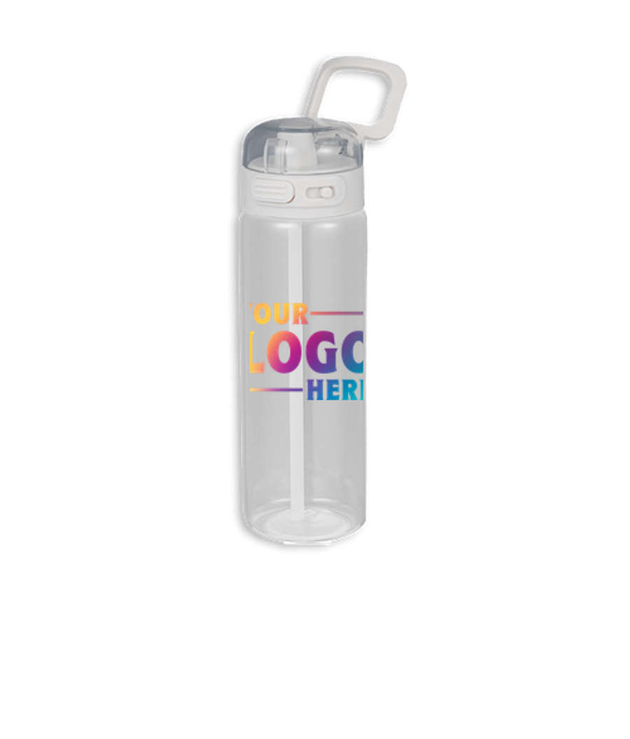 Full Color 27 oz. Era Recycled Water Bottle in Clear