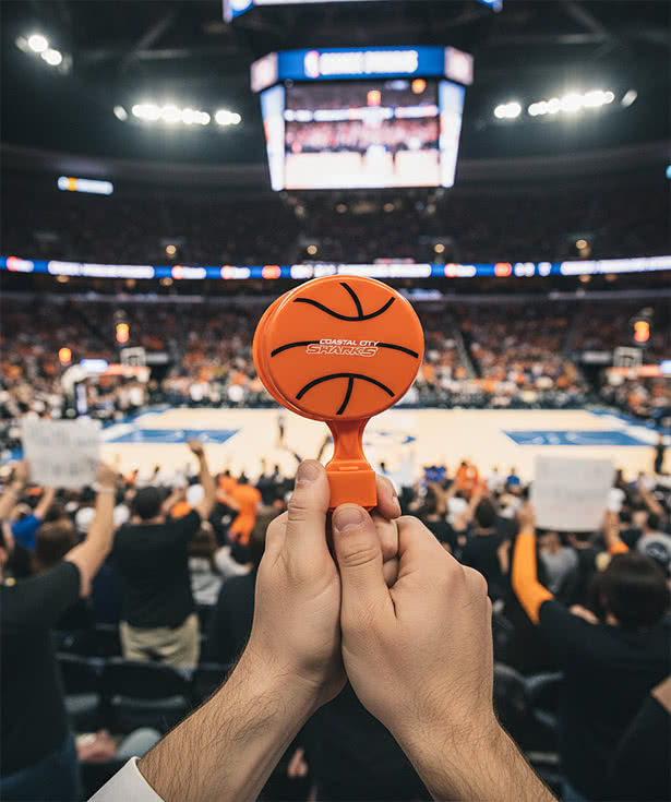 Basketball Clapper Noise Maker