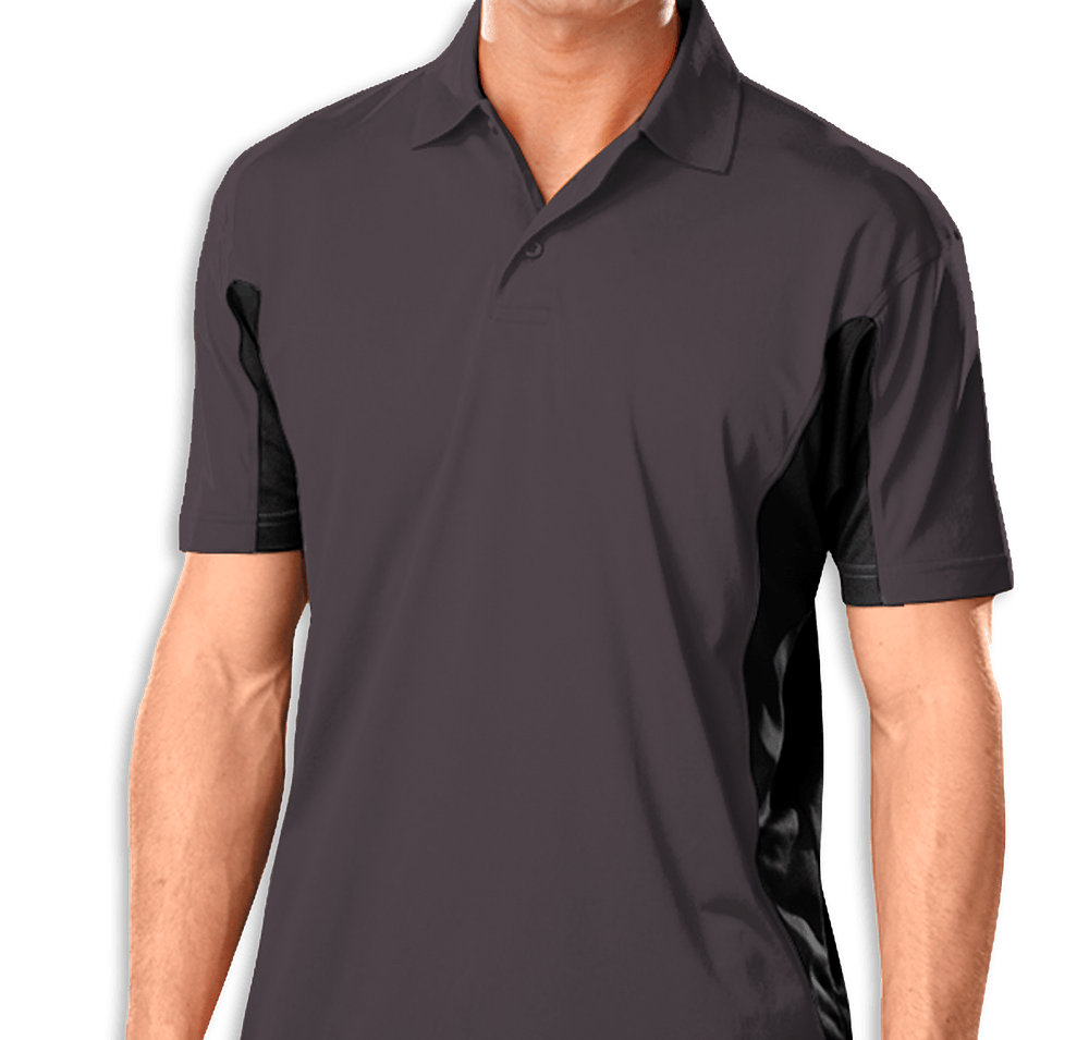Blue Generation BLU-X-DRI Colorblock Performance Polo - Embroidered-default