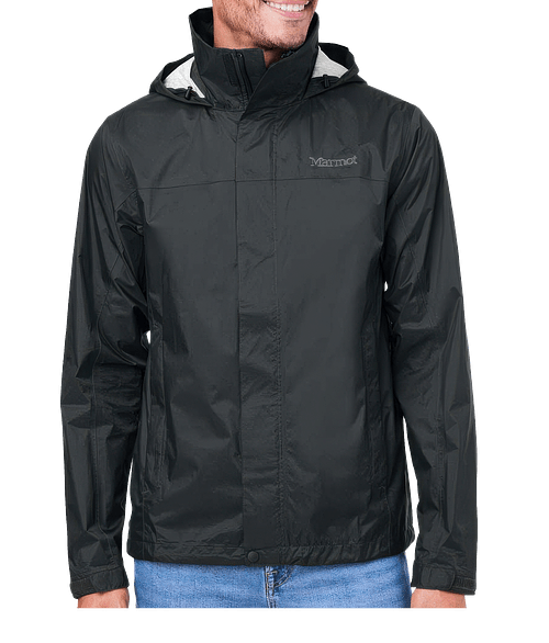 Marmot PreCip Eco Packable Rain Jacket - Printed in Black