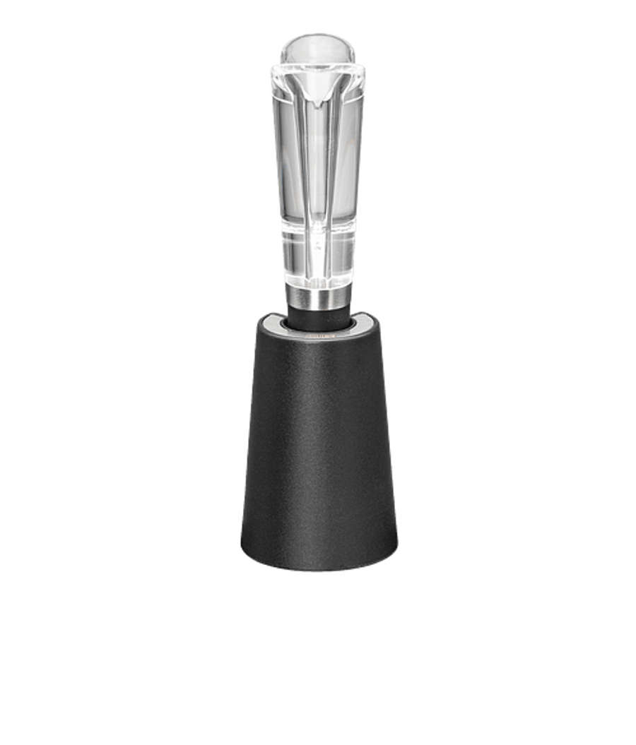 AdHoc Aerovin Aerator & Pourer in Black