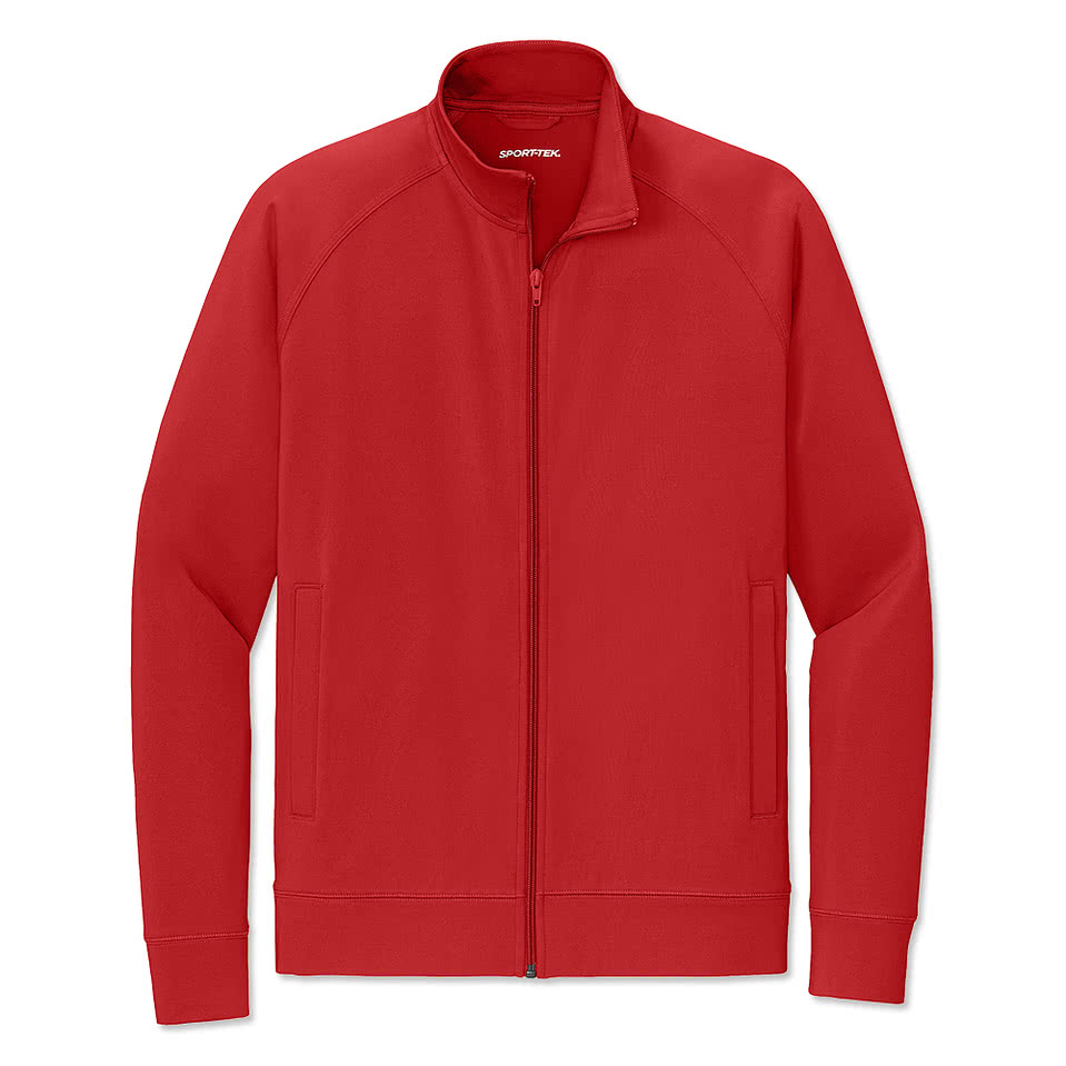 Sport-Tek Sport-Wick Cadet Stretch Full Zip Sweatshirt