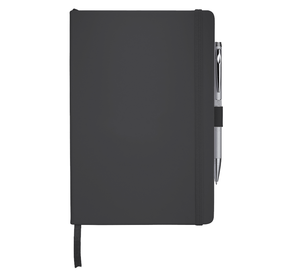 JournalBooks ® Debossed Nova Hard Cover Bound Notebook-default