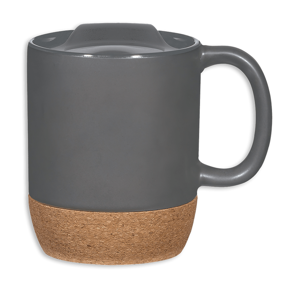 14 oz. Ceramic Cork Base Mug-default