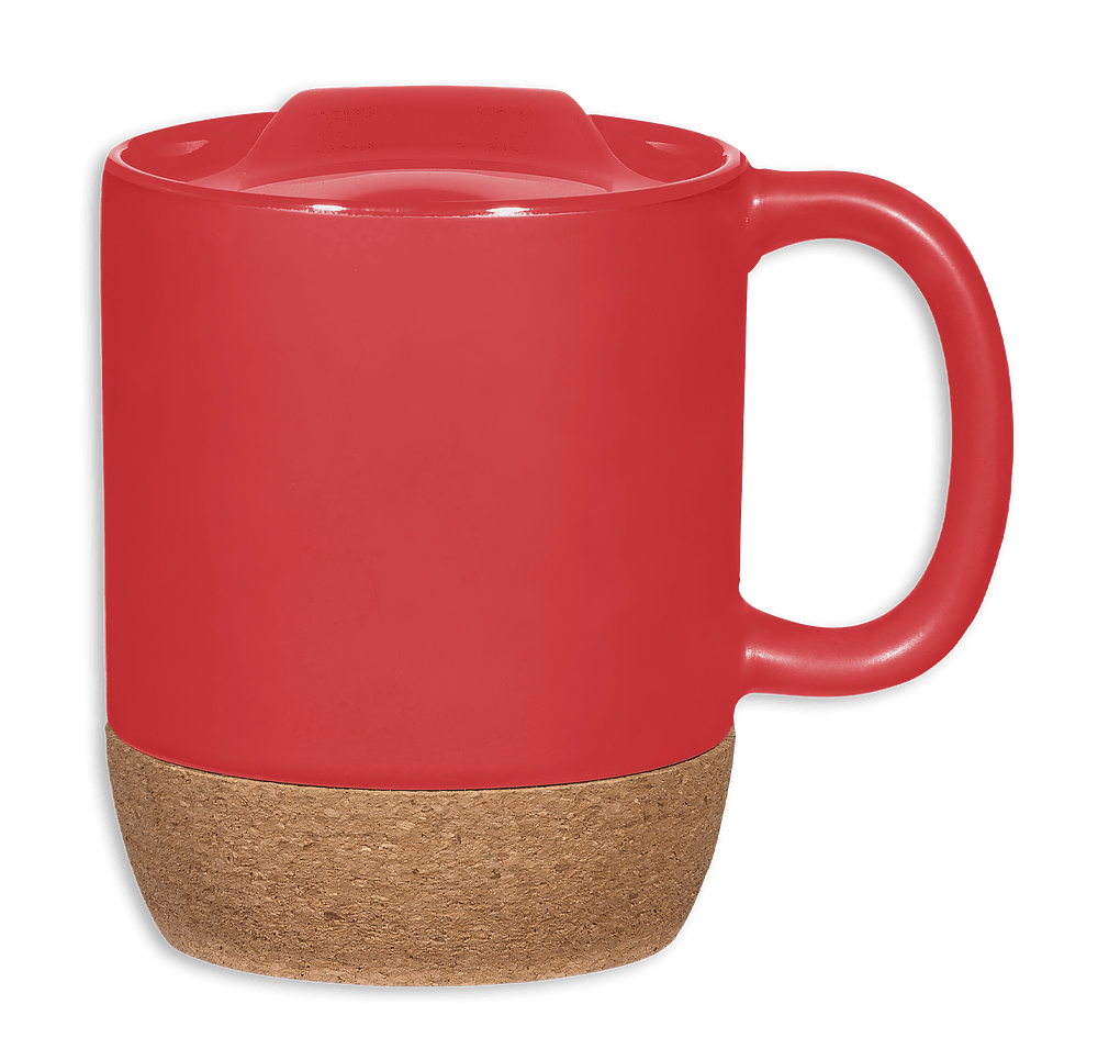 14 oz. Ceramic Cork Base Mug-default