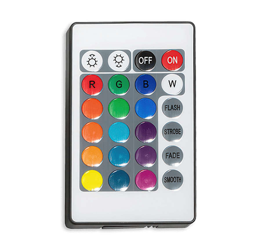 Gig 9.8 ft. 90-LED Multicolor Light Strip with Remote Control in White
