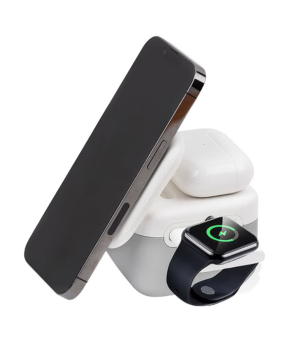 Modularized 3-in-1 Portable Wireless Charging Pad