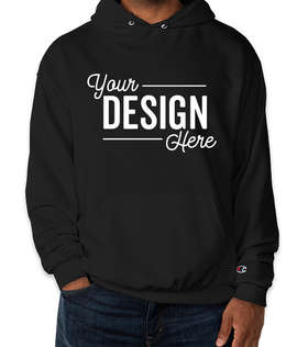 Champion Powerblend Pullover Hoodie - Color: Black
