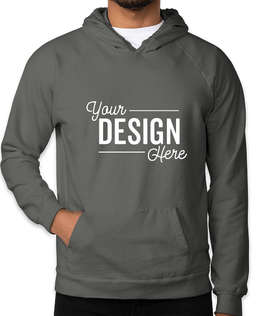 Royal Apparel USA-Made Organic Pullover Hoodie - Color: Slate