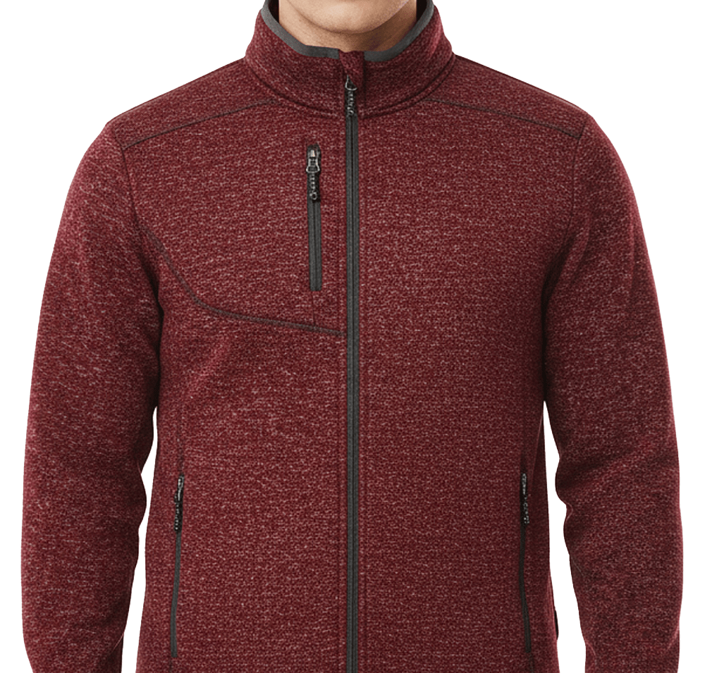 Elevate Tremblant Sweater Knit Full Zip Jacket-default