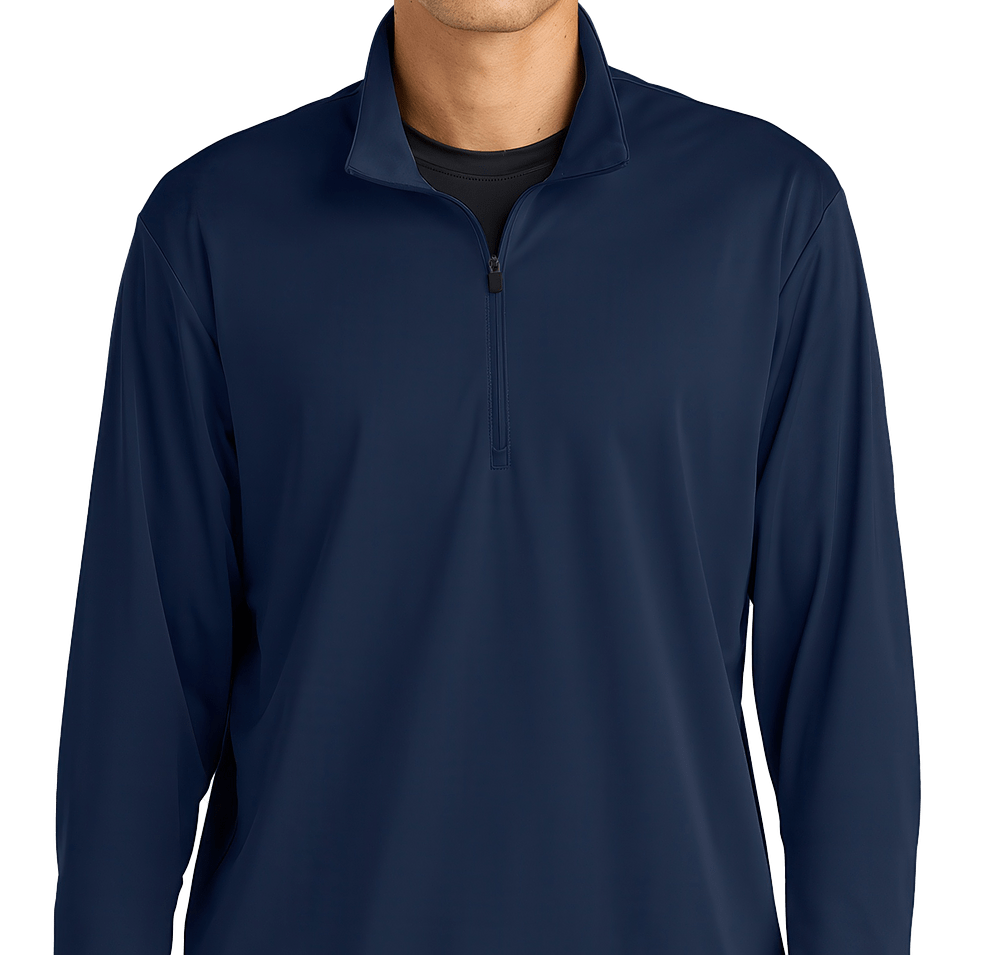 Sport-Tek Sport-Wick Micro Pique Quarter Zip Performance Shirt-default