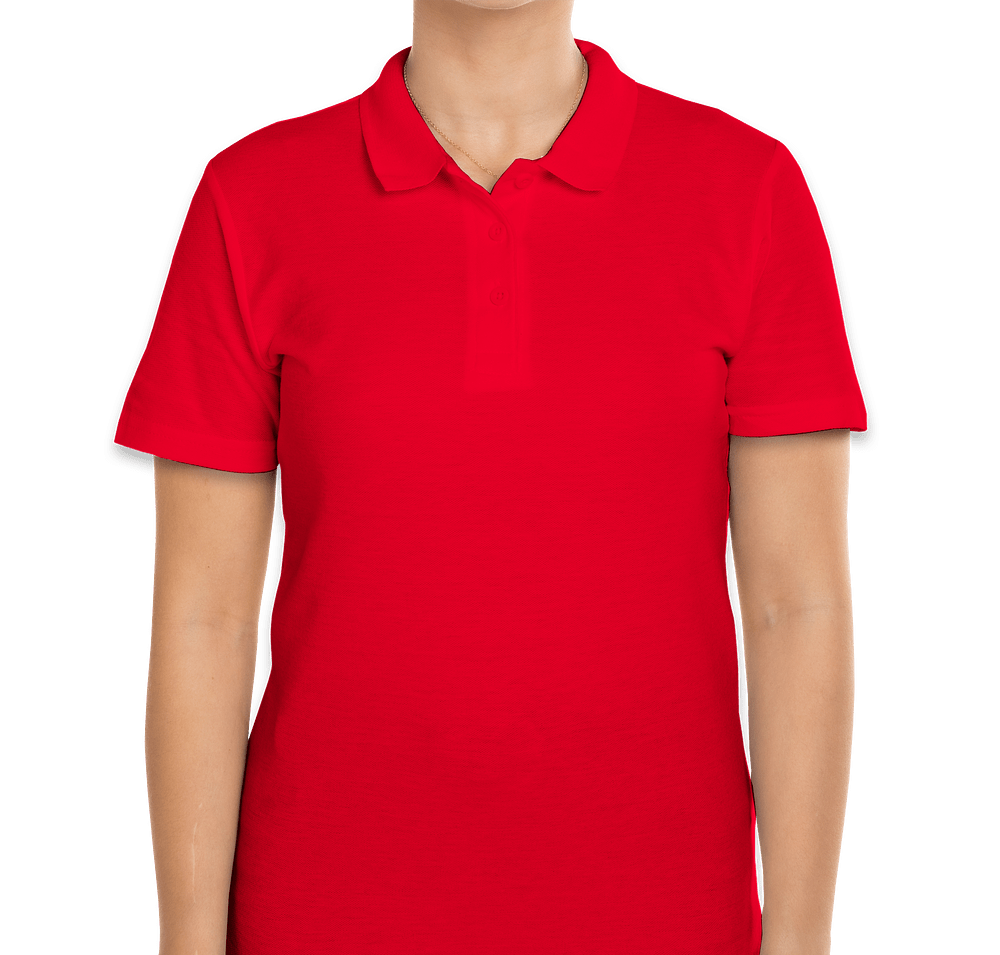 Gildan Women's Softstyle Pique Polo - Embroidered-default