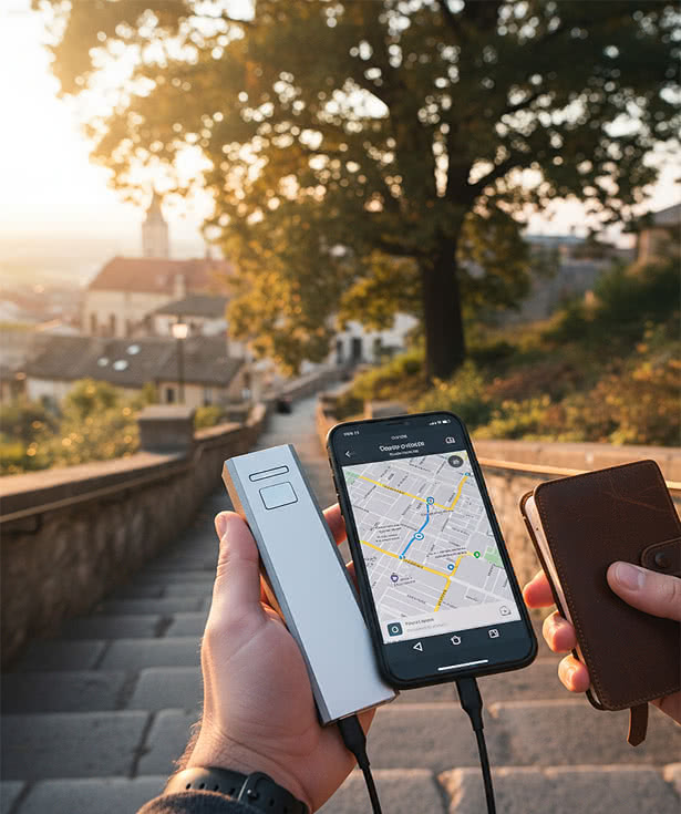 1,500 mAh On-The-Go Power Bank 2.0