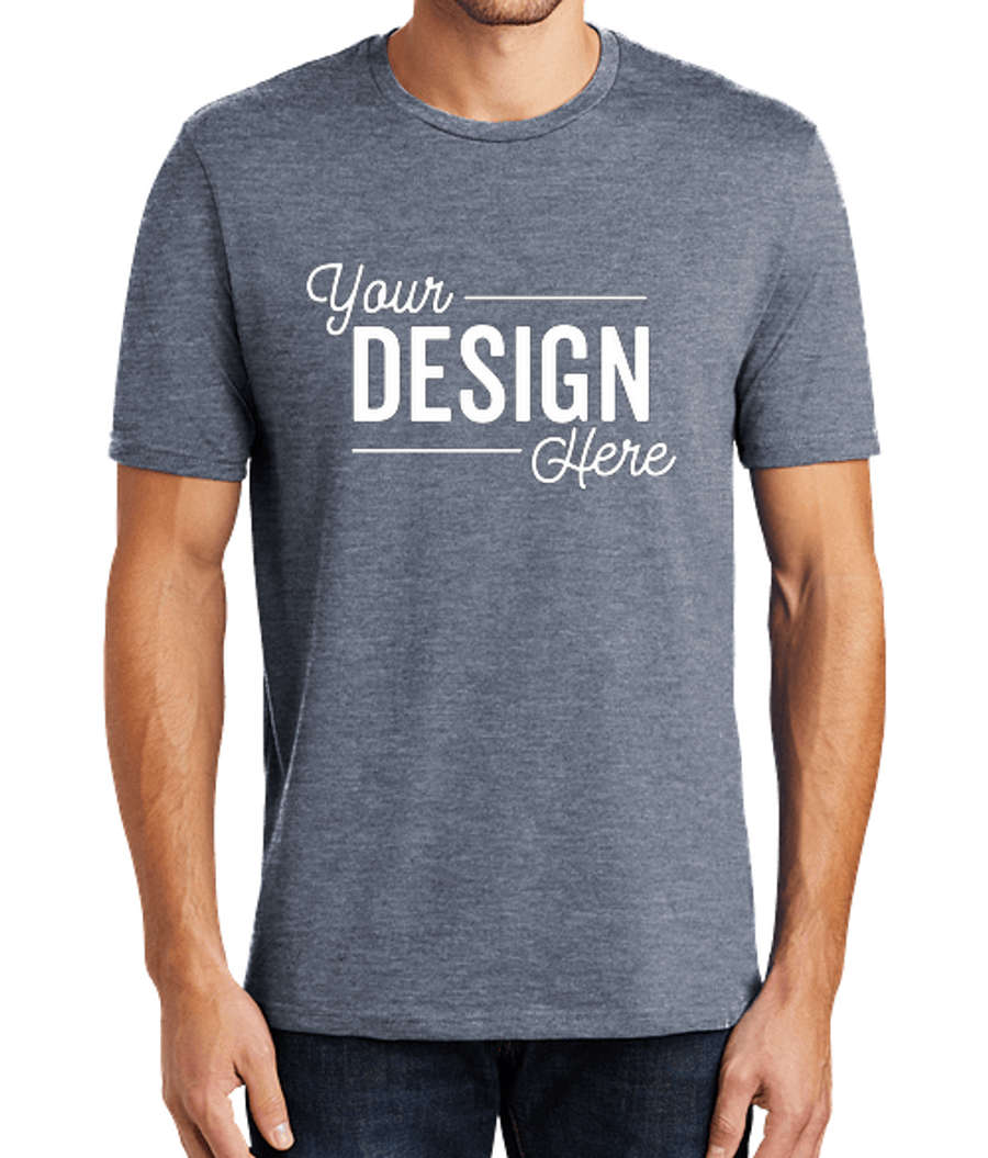 District Perfect Weight T-shirt in Heathered Navy