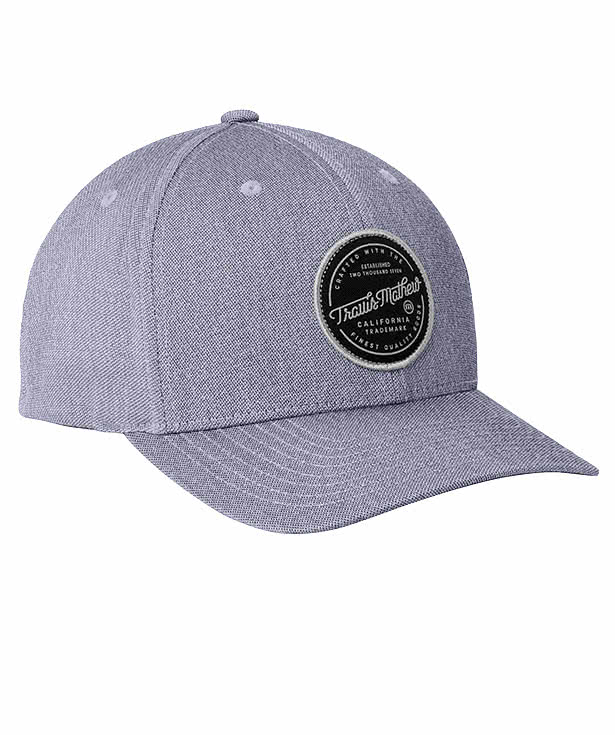 TravisMathew On Ice Baseball Hat with Circle Patch