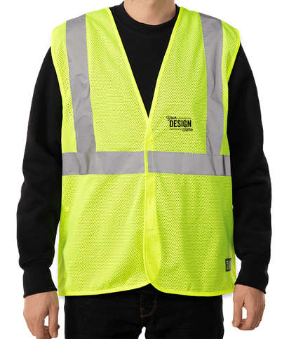 Berne Class 2 Economy Safety Vest - Yellow
