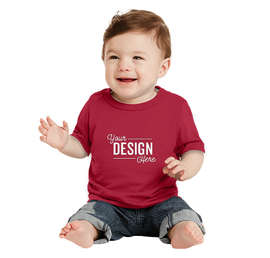 Port & Company Infant Core Cotton T-shirt - Color: Red