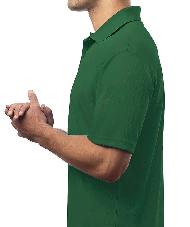 Blue Generation Tall BLU-X-DRI Textured Mesh Performance Polo