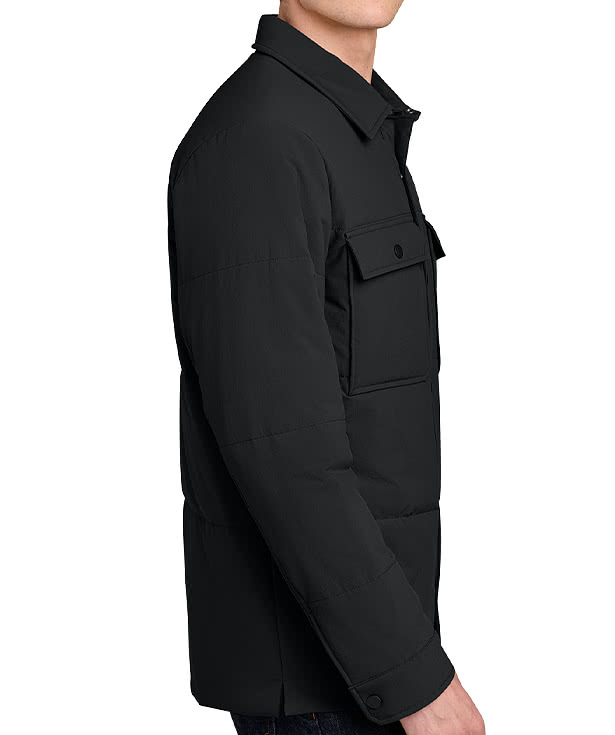 MiiR Sashiko Recycled Stretch Puffy Shacket