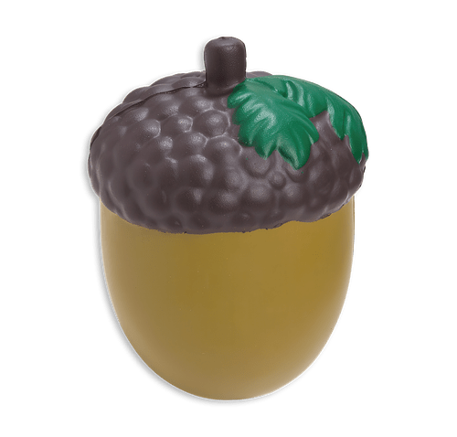 Acorn Stress Reliever in Tan/Brown