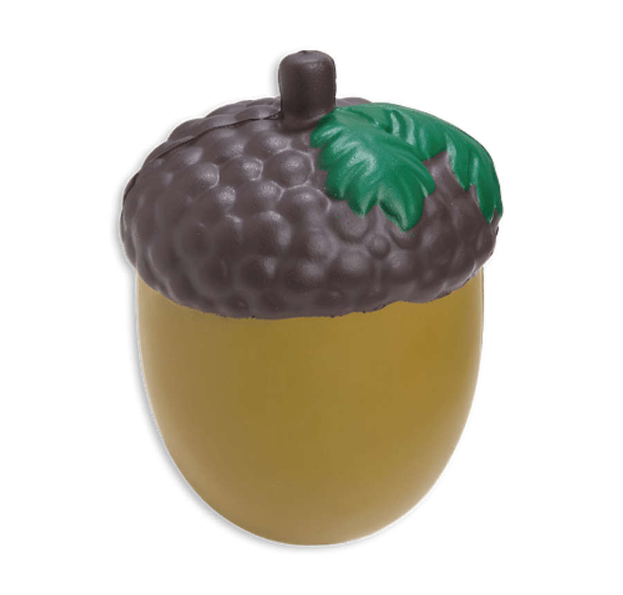 Acorn Stress Reliever in Tan/Brown
