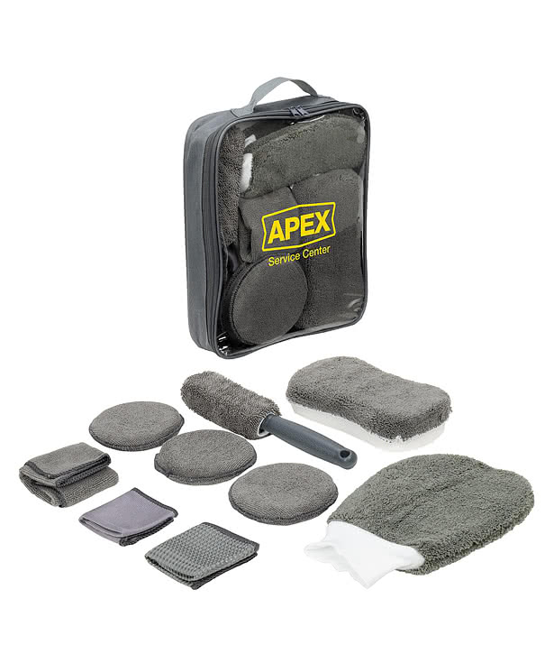 Pit Crew 9-Piece Car Wash Detailing Kit